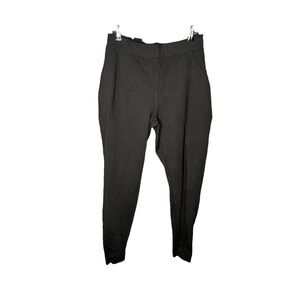 Spanx Pants Womens Large Black The Perfect Pant Ankle Joggers Stretch